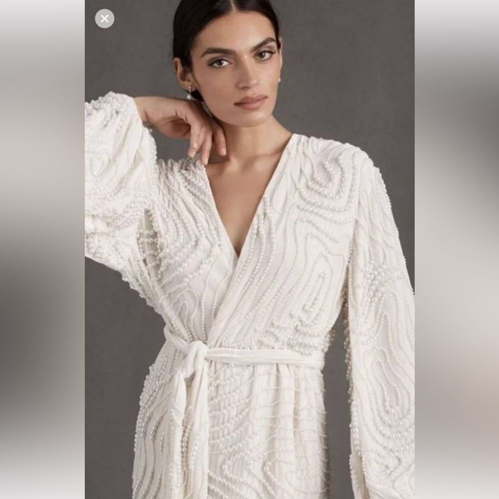 Retrofête Gabrielle Sequin Robe Mini Dress NEW Size Extra Small